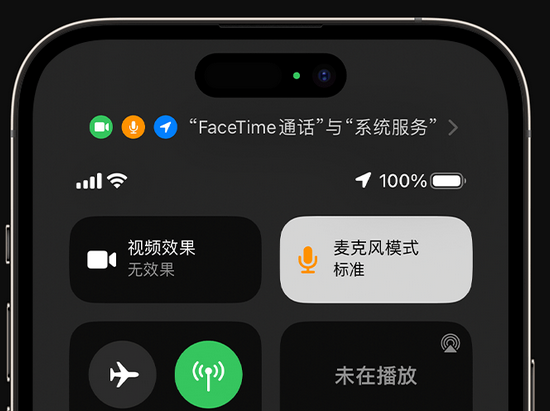 仪征苹果授权维修网点分享iPhone在通话时让你的声音更清晰 