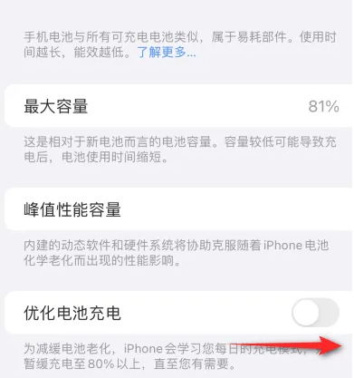 仪征苹果15维修分享iPhone15充电到80%就充不进电了怎么办 