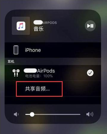 仪征苹果14音频维修点分享iPhone14音频共享设置方法 