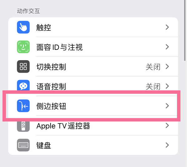 仪征苹果14维修店分享iPhone14 Plus侧键双击下载功能关闭方法 