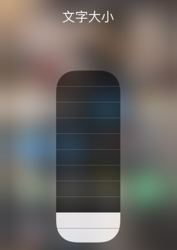 仪征苹果手机维修分享小技巧：在 iPhone 控制中心快速调节字体大小 